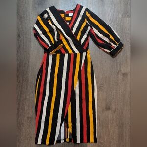 Closet London Midi Wrap Dress Size 4